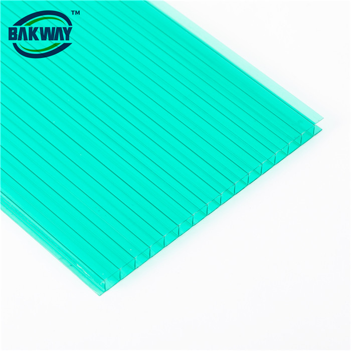 8mm Twin Wall / Double Layer Hollow PC Sheet 
